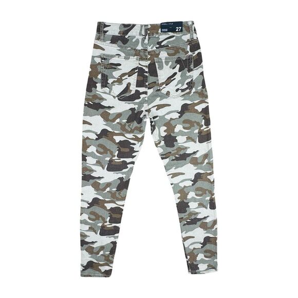 Kendall + Kylie The Sultry Ultra High Camo Skinny Jeans - Size 27 - Picture 2 of 6